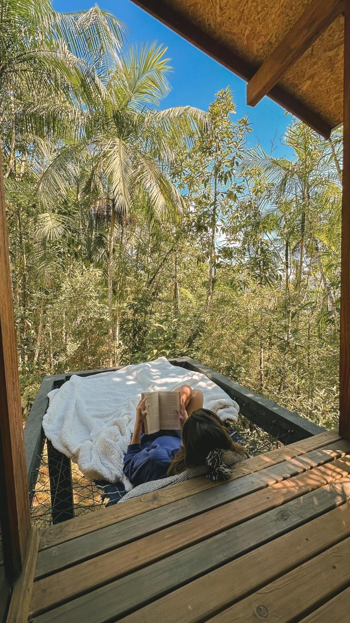 Cabana Equipada Em Meio A Natureza Em Pomerode Ngoại thất bức ảnh